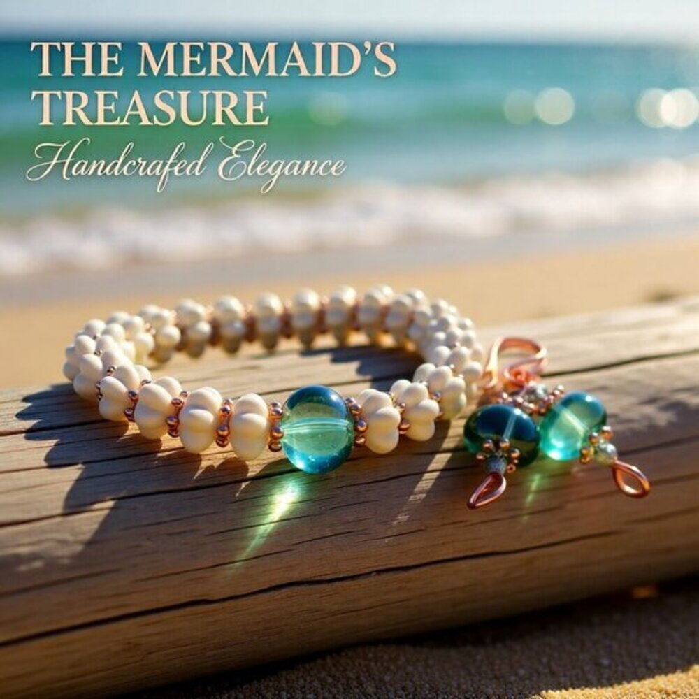 Gorgeous Bracelet & Flashy Earring Set! Shimmering Aurora Borealis Beads +Copper - Picture 3 of 16
